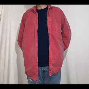 Vintage Marlboro oversized red flannel